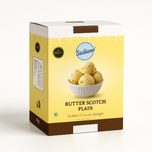 BUTTER SCOTCH PLAIN ICECREAM 1 LITRE